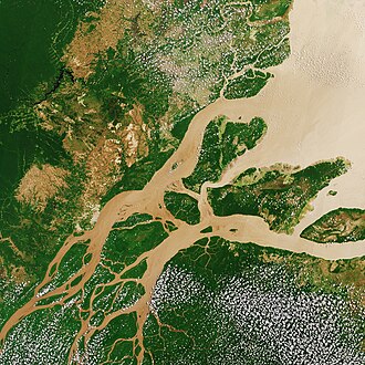 Río Amazonas cerca de Manaos